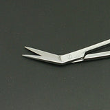 INGROWN ToeNail Scissors One Blade Serrated Edges 2nd Blade Sharp Straight with One Large Ring Best Macs Professional Quality -0561