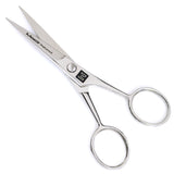 Macs Professional ,Beard & Mustache Scissors With Comb ,Precise Facial Hair Trimming - Sharpness and One Blade Has Serration Stainless Steel Give These Scissors Durability That Will Last-3-1328
