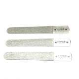 SAPPHIRE Stainless Steel Diamond Sapphire Nail File To Clean Your Nail After Cut Or Trim Professional Quality SET OF 3 PCS Macs-0787