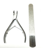 Macs Professional Toe Nail Nipper & Ingrown Toe Nail Clippers With Diamond Nail File Made Of High Grade Surgical Stainless Steel Macs Professional Quality-0788