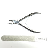 Macs Professional Toe Nail Nipper & Ingrown Toe Nail Clippers With Diamond Nail File Made Of High Grade Surgical Stainless Steel Macs Professional Quality-0788