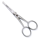 Macs Professional ,Beard & Mustache Scissors With Adjustable Nob,Precise Facial Hair Trimming - Sharpness and Stainless Steel Give These Scissors Durability That Will Last, -60105