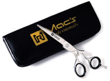Macs Professional Barber Razors Edge Hair Cutting Barber Shears Scissors Made Of High Grade Stainless Steel Ergonomic Style handle-6.5"-2028
